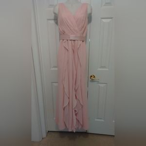 White by Vera Wang pink bridesmaid, prom dress